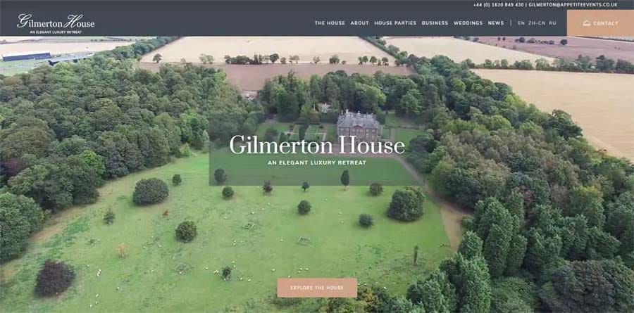 Gilmerton House Website 900px