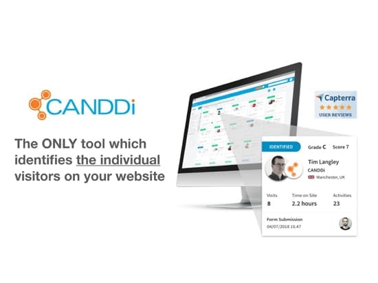 CANDDI Identifies Website Visitors